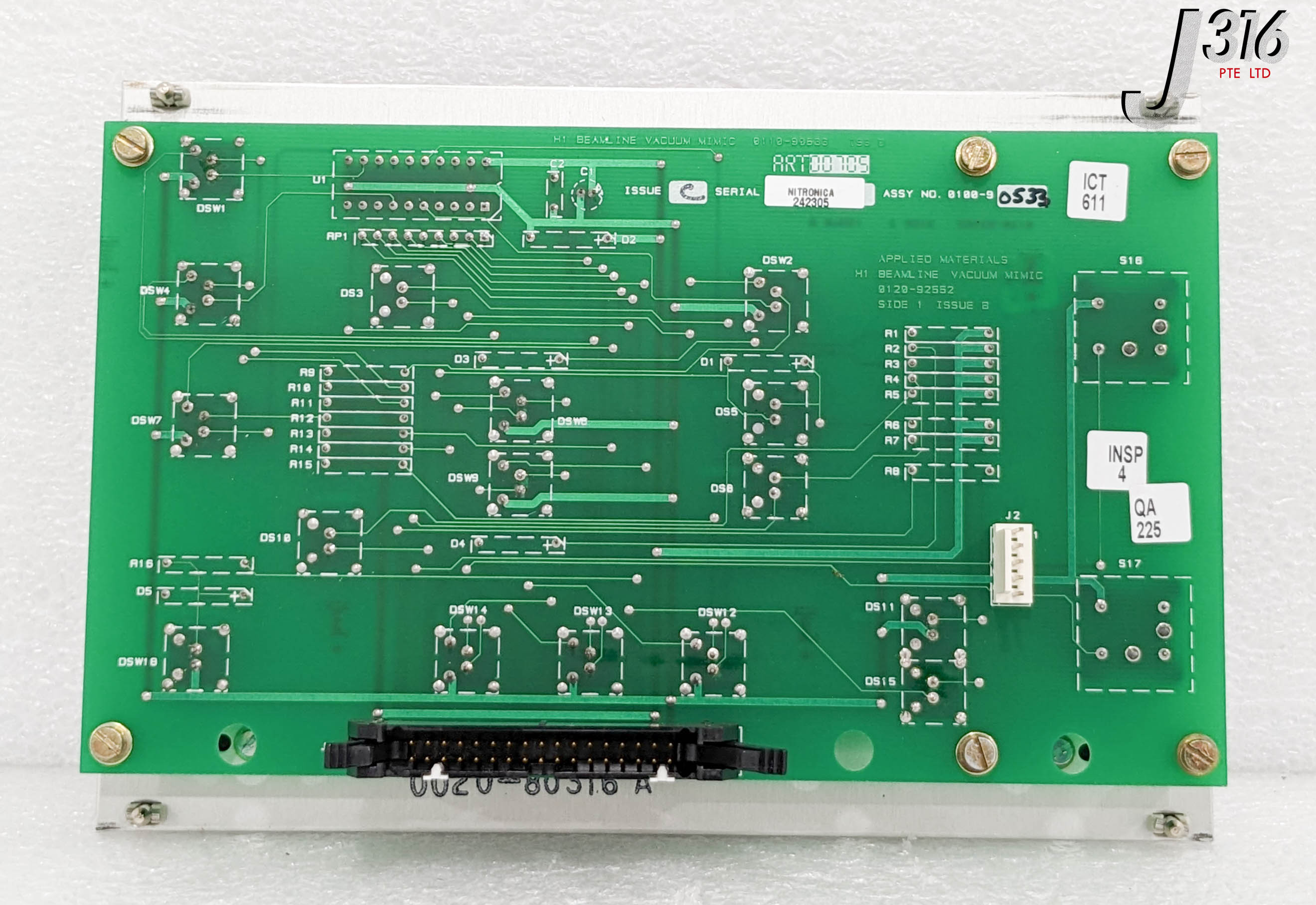 34102 APPLIED MATERIALS BEAMLINE VACCUM CONTROLLER 9090-00456 | eBay